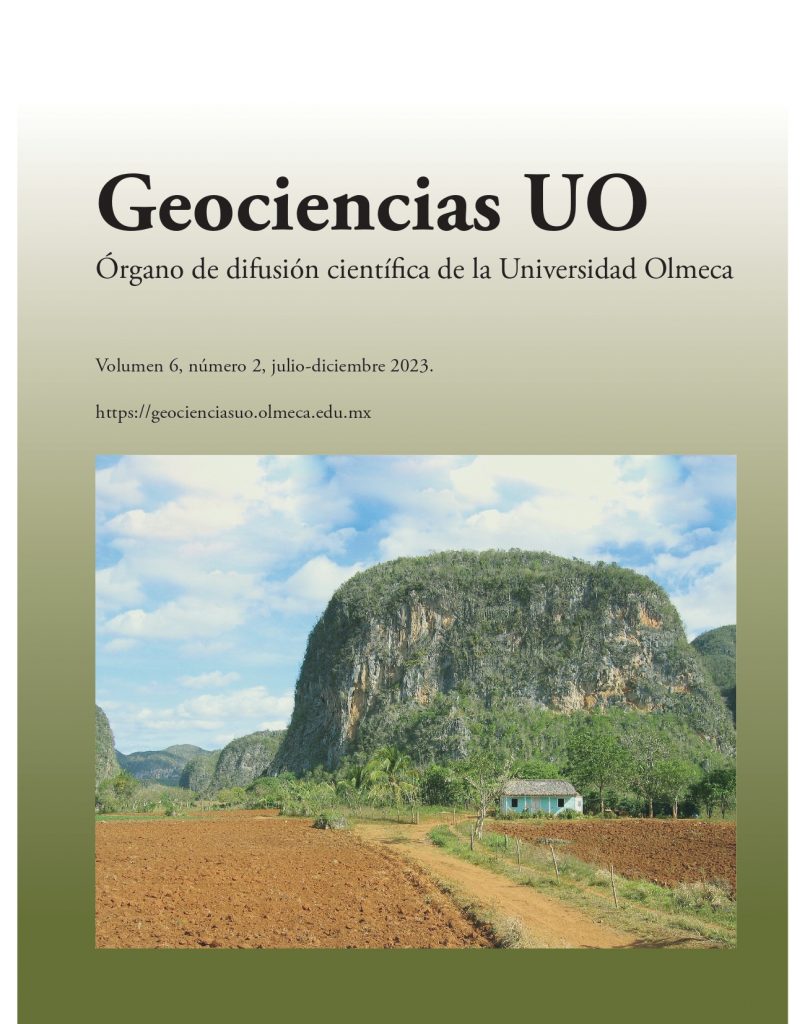 Geociencias-UO-Ano-6-Num-6-Vol-2-Ejemplar-12-julio-diciembre-2023